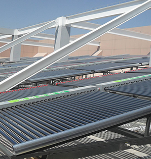 銀川火車站集中太陽能熱水項(xiàng)目